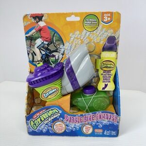 GAZILLION BUBBLES Bubble Bike Exhaust Funrise NEW NO SOLUTION